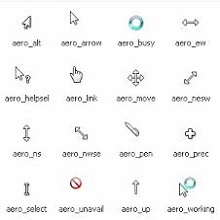 Aero Cursors PC Software